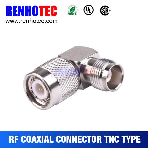 Right angle tnc male to female connector tnc switch rf adapt